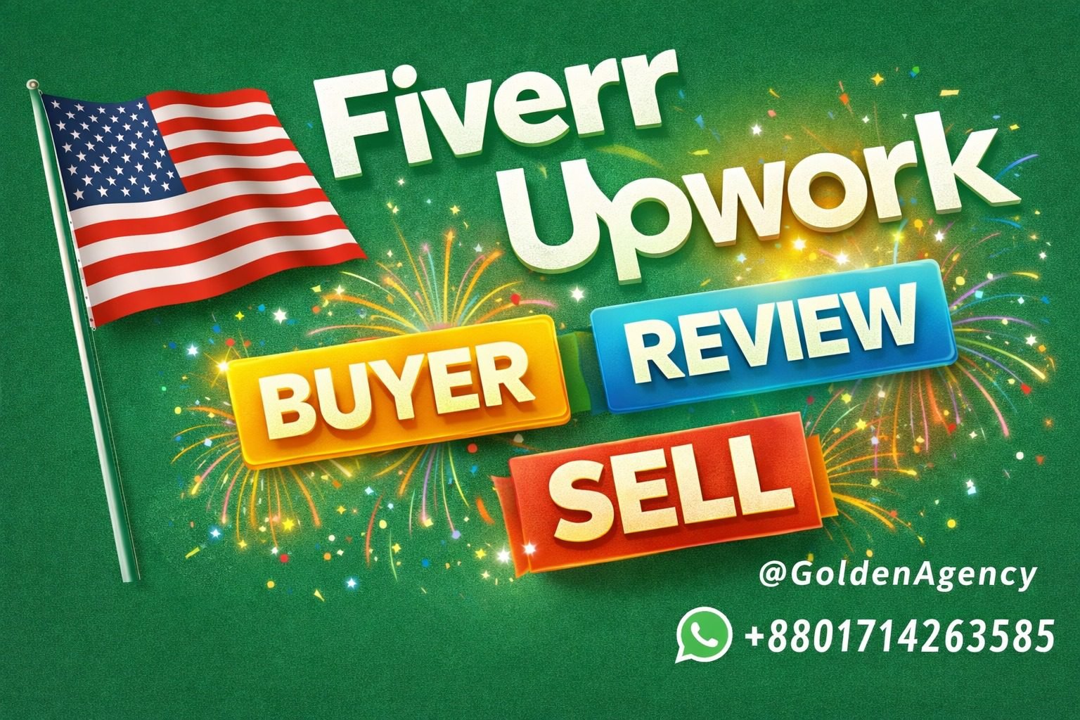 Golden Agency _ Trusted Fiverr Upwork Review Seller